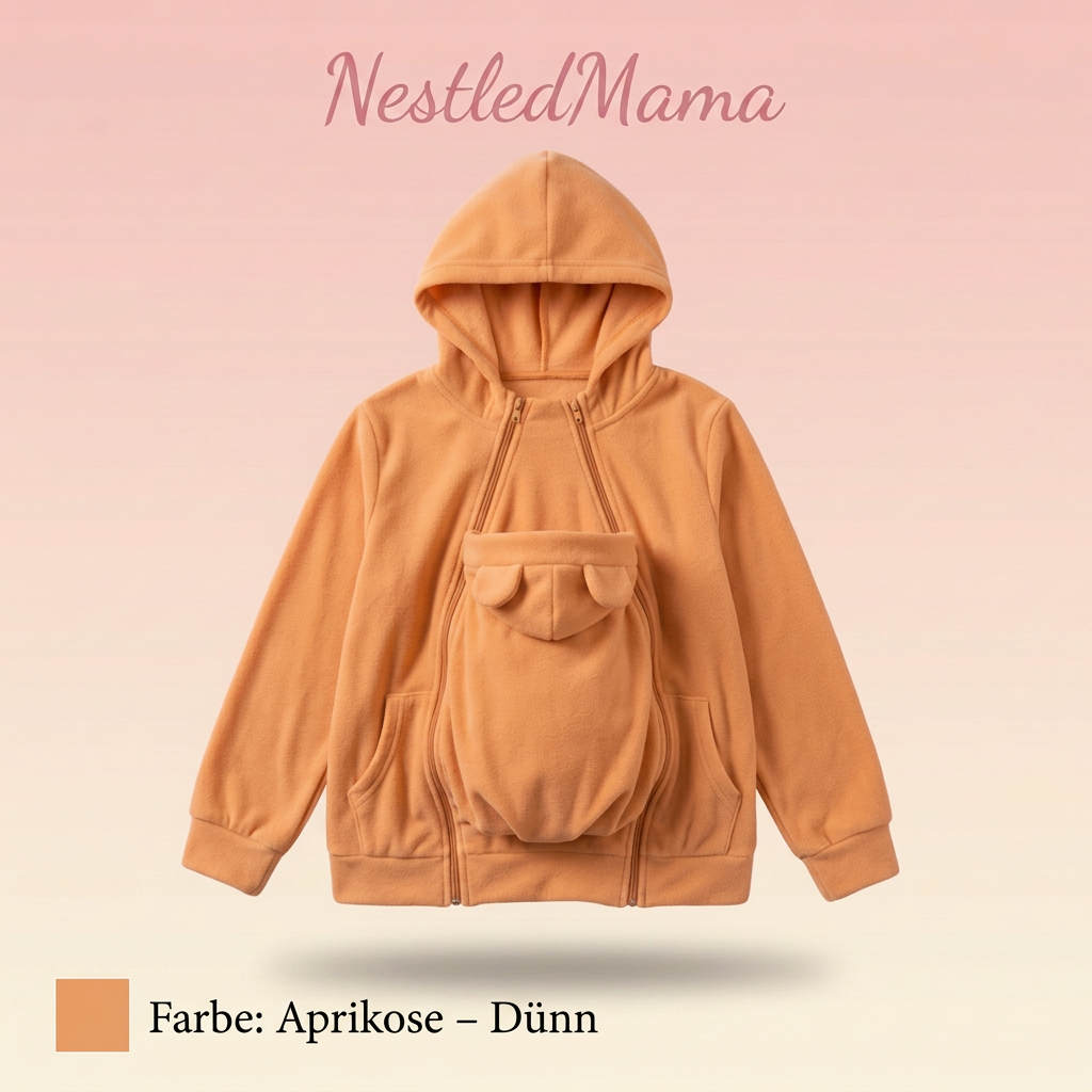 NestledMama – Das kuschelige Baby-Tragetuch für unterwegs