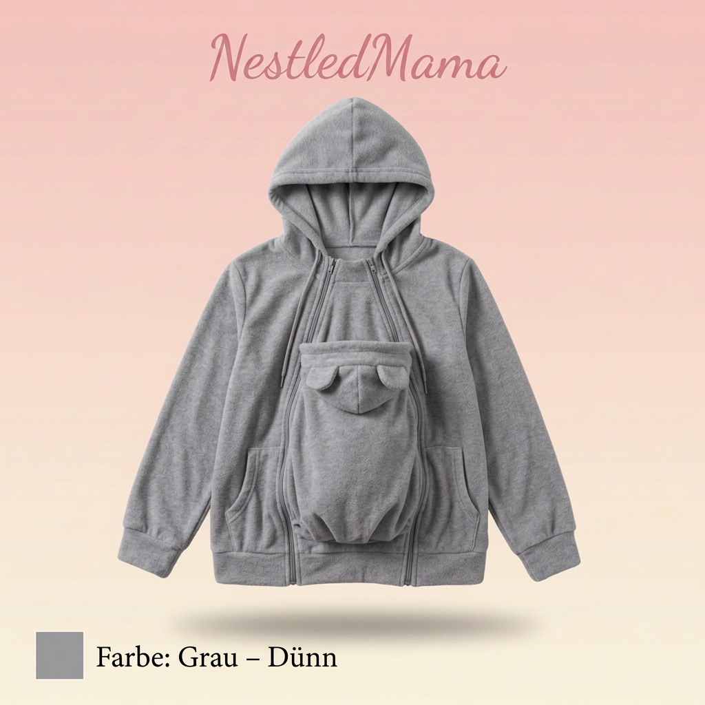 NestledMama – Das kuschelige Baby-Tragetuch für unterwegs