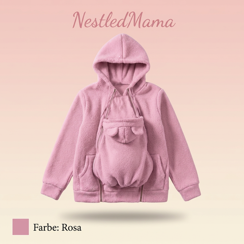 NestledMama – Das kuschelige Baby-Tragetuch für unterwegs